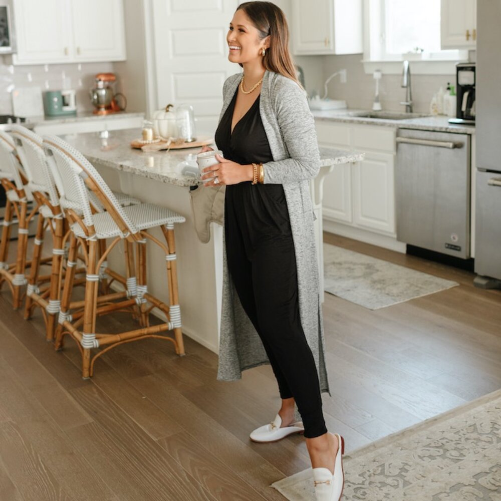 GIBSON BELTED DUSTER CARDIGAN ROBE - NWT